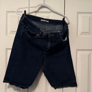 Signature by Levi Strauss Women's Dark Blue Shorts